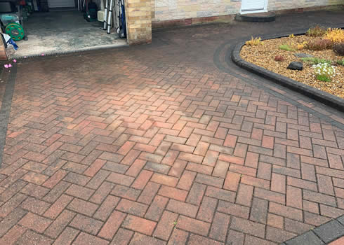 cleaning block paving bolton