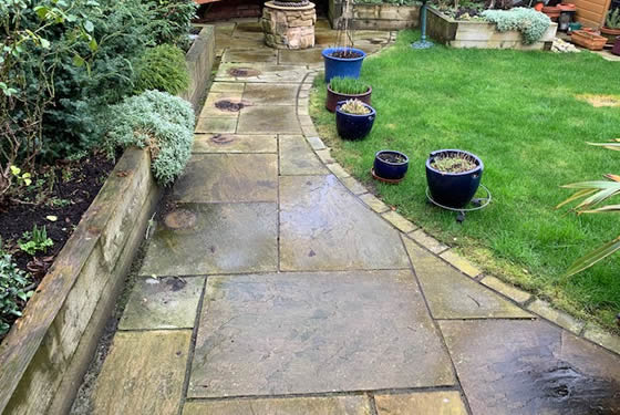 latest patio clean in bolton